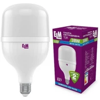 Светодиодная лампочка высокомощная HW 18-0190 PA20S TOR E27 38W 6500K 220V ELM
