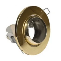 Точковий врізний світильник поворотний B-IS-0442 R63R R63 E27 60W коло золото Electrum