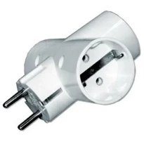 Розгалужувач із заземленням C-SS-0696 SS-3E 3 гнізда Electrum