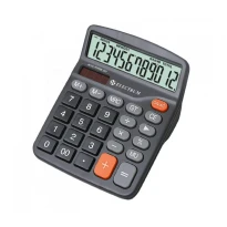 Калькулятор электронный 12-разрядный черный D-CD-1480 Electrum