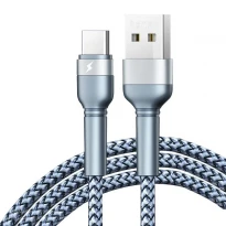 Кабель Jany Series USB to Type-C срібний RC-124A Remax