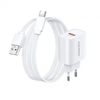 Зарядний пристрій Kiddy Series 18W з кабелем Type-C White RP-U119 Remax