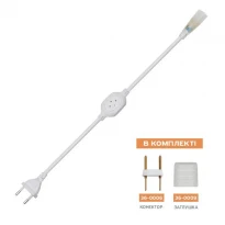 Кабель питания для лед лент 5050 8А IP20 36-0005 ELM