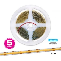 Світлодіодна стрічка LS-14 COB 320D IP20 4000K 19-0017 ELM