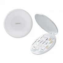 Кабель Wanbo Series з кейсом та перехідниками 6в1 60W White RC-190 2.4A RC-190 білий Remax