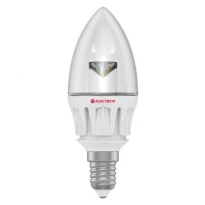 Светодиодная лампа ретро A-LC-0417 LC-6 C37 E14 5W 3000K 220V Electrum