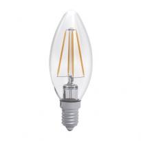 Світлодіодна лампа Едісона Filament A-LC-1367 LC-4F свічка E14 4W 4000K 220V Electrum