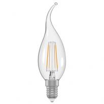 Светодиодная лампа Эдисона Filament A-LC-1389 LC-32/4F свеча на ветру E14 5W 3000K 220V Electrum