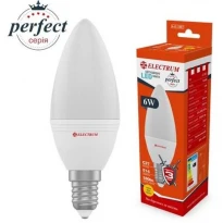 Лампа светодиодная свеча C37 A-LC-1867 LC-32/1 E14 6W 3000K 220V Electrum