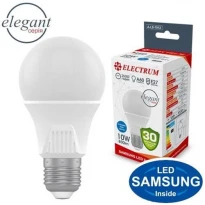Лампа LED A60 A-LS-1912 LS-33 Elegant E27 10W 4000K 220V Electrum