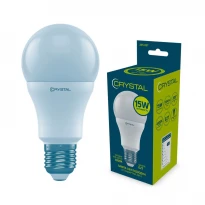 Лампочка светодиодная A65-007 A65 E27 15W 4000K 220V Crystal