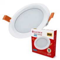 Вбудований LED світильник LEO M-9 9W 4000K IP40 B-LD-1956 Electrum