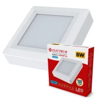 Світлодіодний накладний світильник KVANT-6 6W 4000K IP40 B-LD-1966 Electrum