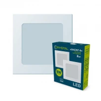 Светодиодный встраиваемый светильник GIACINT 9W 4000K IP40 DNL-007 (2 шт.) Crystal