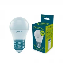 Светодиодная лампа G45-021 G45 E27 5W 3000K 220V Crystal