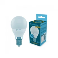 Лампа LED шар G45 7W E14 4000K 220V G45-023 Crystal Gold