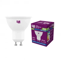 Cветодиодная лампа c аккумулятором MR16 3W GU10 4000K 18-0197 ELM