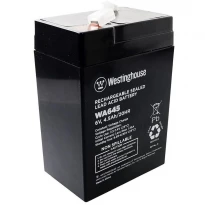 Аккумулятор свинцово-кислотный 6V 4.5Ah T1 1шт. WA645N-T1 Westinghouse