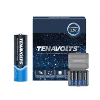 Аккумулятор литиевый AA 1850mAh 1.5V 4шт. box 1134 Tenavolts