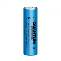 Аккумулятор литий-ионный Li-ion ICR18650 2000mAh 0.5-1С с клеммным выступом 1шт. ICR18650TH/2000 Quantum
