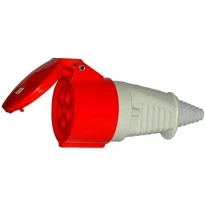 Силовая розетка переносная 3Р+N+PE 250/400V 16A IP44 серо-красная 2622-326 ENEXT