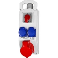 Монтажный набор - выключатель L-0-P 16A 3Р+N+PE 400V 2x16 2P+PE 250V 381 ENEXT