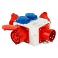 Монтажный набор-разветвитель - 16A 3P+N+PE 400V/ 3x16A 3P+N+PE 400V 2x16A 2P+PE 250V 402-016 ENEXT