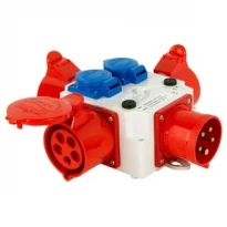 Монтажный набор-разветвитель - 32A 3P+N+PE 400V/ 3x32A 3P+N+PE 400V 2x10A 2P+PE 250V 408-032 ENEXT