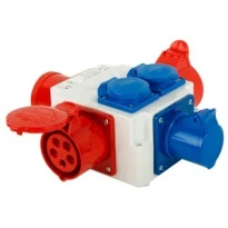 Монтажный набор-разветвитель - 32A 3P+N+PE 400V/ 1x32A 3P+N+PE 400V 1x16A 3P+N+PE 400V 3x16A 2P+PE 250V 410-016 ENEXT