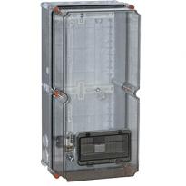 Коробка распределительная пластиковая ZP50 IP55 c окном под 8-мод. 505x250x204мм ENEXT