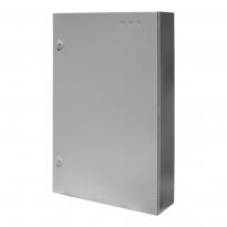 Корпус металевий e.mbox.industrial.p.30.30.15z IP41 з монтажною панеллю 300х300х150мм сірий CP303015K ENEXT
