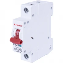 Электро-автомат 32A 10kA 1 полюс тип C e.industrial.mcb.100.1.C32 i0180006 E.NEXT