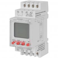 Одноканальное реле контроля температуры e.control.h02 с внешним датчиком температуры 16А DIN-рейка i0310017 E.NEXT