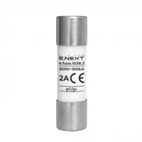 Запобіжник типорозмір 10х38 e.fuse 2A 500V i0610011 E.NEXT