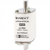 Электрический предохранитель 16А 120 kA e.fuse.NT00.16 E.NEXT