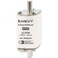 Предохранитель 40A 120kA e.fuse.NT00.40 i0760077 ENEXT