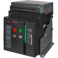 Повітряний автоматичний вимикач e.industrial.acb.2000F.1600 стаціонарний 0,4kV 3Р електронний розчіплювач мото-привід та РН i081102