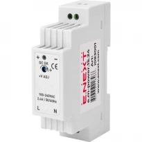 Блок живлення на DIN-рейку e.m-power.15.24 15W DC24V i083001 ENEXT