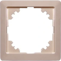 Рамка e.lux.10024L.1.fr.ivory 1 пост "слоновая кость" серия LUX ins0040046 ENEXT