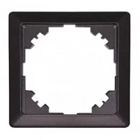 Рамка e.lux.10024L.1.fr.anthracite 1 пост "антрацит" серия LUX ins0040048 ENEXT