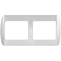Рамка 2 поста e.install.stand.frame.2 серия STANDART NEW белая ins0050002 ENEXT