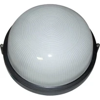 Світильник накладний круглий e.light.1301.1.60.27.black 60W E27 IP54 чорний l002001 E.NEXT
