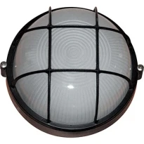 Світильник накладний круглий e.light.1303.1.60.27.black 60W E27 IP54 чорний l002005 E.NEXT