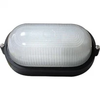 Світильник накладний овальний e.light.1401.1.60.27.black 60W E27 IP54 чорний l002007 E.NEXT