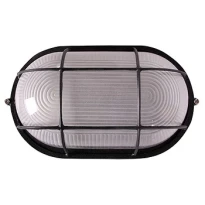 Світильник накладний овальний e.light.1403.1.100.27.black 100W E27 IP54 чорний l002030 E.NEXT