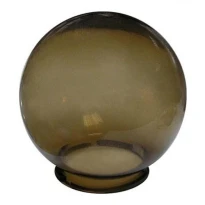 Світильник парковий e.street.light.sphere.200.smoke.screw димчастий E27 IP43 l0120015