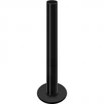Опора стальная e.street.bollard.st.600.black высота 600мм диаметр 60мм черная l0120060 ENEXT