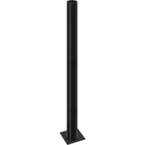 Опора стальная e.street.bollard.st.1000.black высота 1000мм диаметр 60мм черная l0120061 ENEXT
