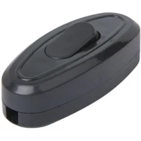 Перемикач світла чорний e.switch.wires.6A.black 6A чорний l020002 E.NEXT