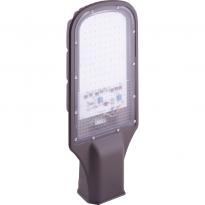 Светодиодный консольный светильник e.LED.street.eco.50.4500 50W 4500К прямоугольный серый IP66 l0820007 ENEXT